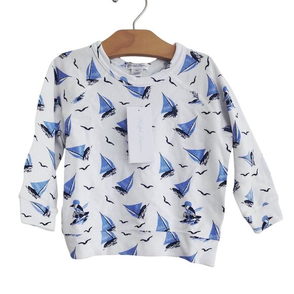 18M New Ralph Lauren sailboat top - Picture 1 of 4
